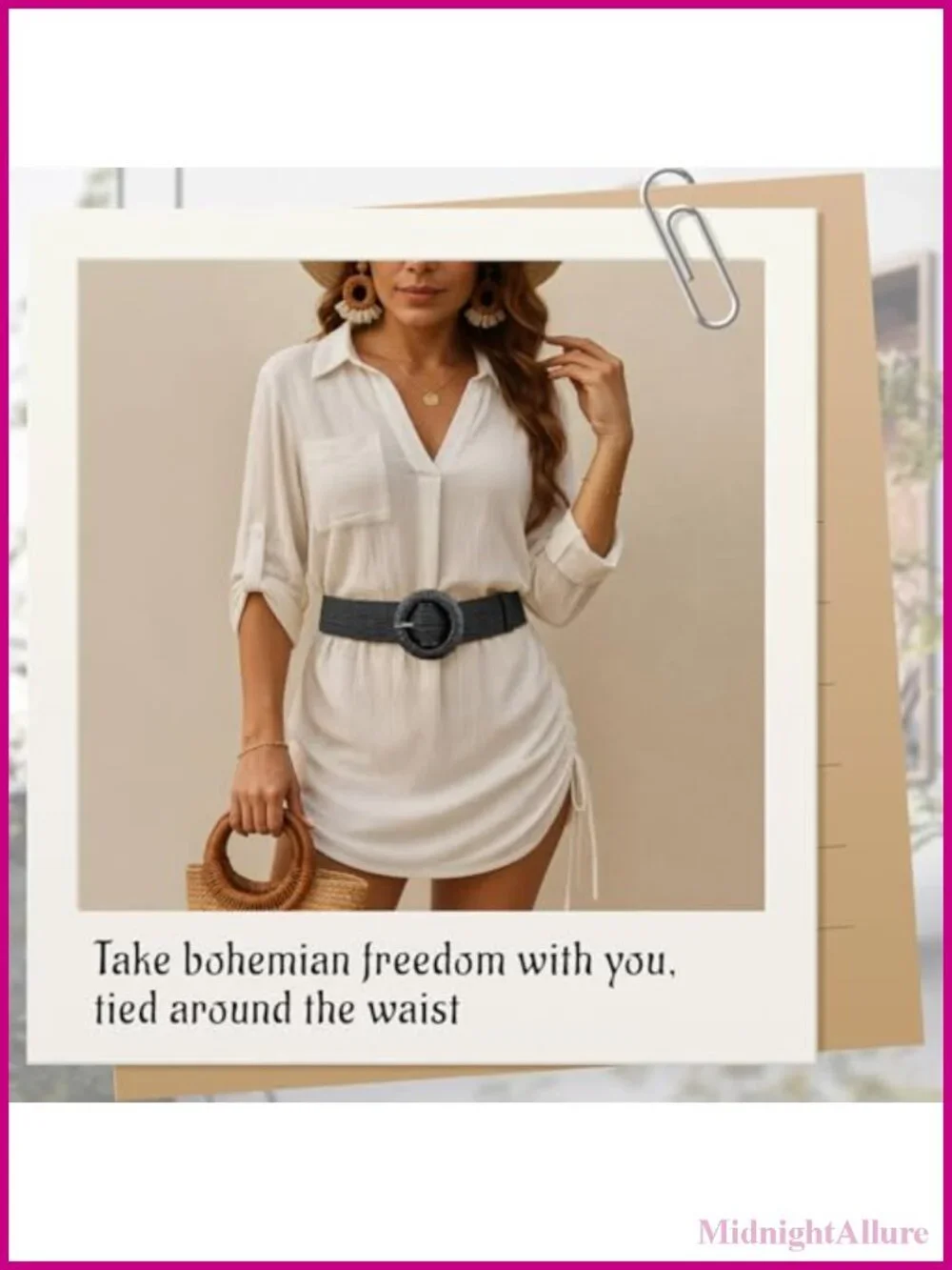 Straw Woven Elastic Belt Braided Raffia Waist Belt Stretch Rattan Summer Dresses